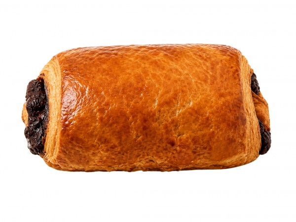 Napolitana de cacao fermentada, ultracongelada y lista para hornear. Elaborada con masa laminada y rellena con crema de cacao, ofrece una pieza de bollería generosa, dorada y crujiente tras la cocción. Ideal para desayunos, meriendas, cafeterías y buffets.