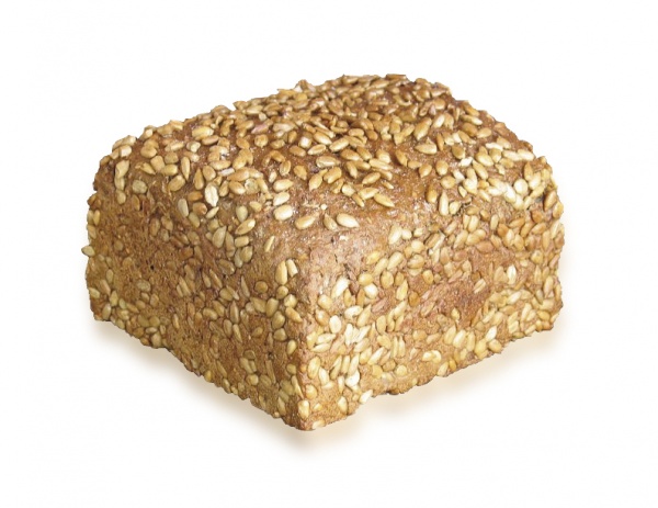 Roggenbrot mit 7% Dinkelanteil und 10% Sonnenblumenkernen. Ein Genuss für den Gaumen.